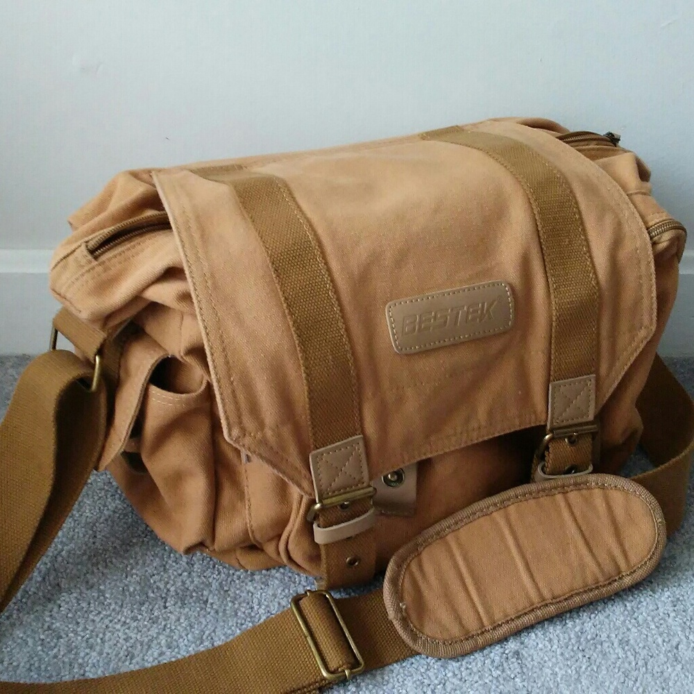 Bestek DSLR Khaki Travel Shoulder bag